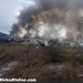 Image of فیلم اختصاصی از محل سقوط هواپیما قرقیزستان در کرج